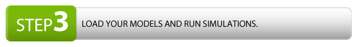 Step 3 - Load your modules and run simulations Step 3 - Load your modules and run simulations